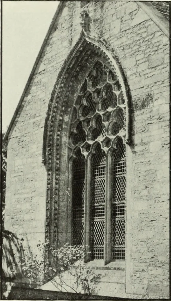 An illustration from An introduction to English church architecture : from the eleventh to the sixteenth century, 1913, leaf 133