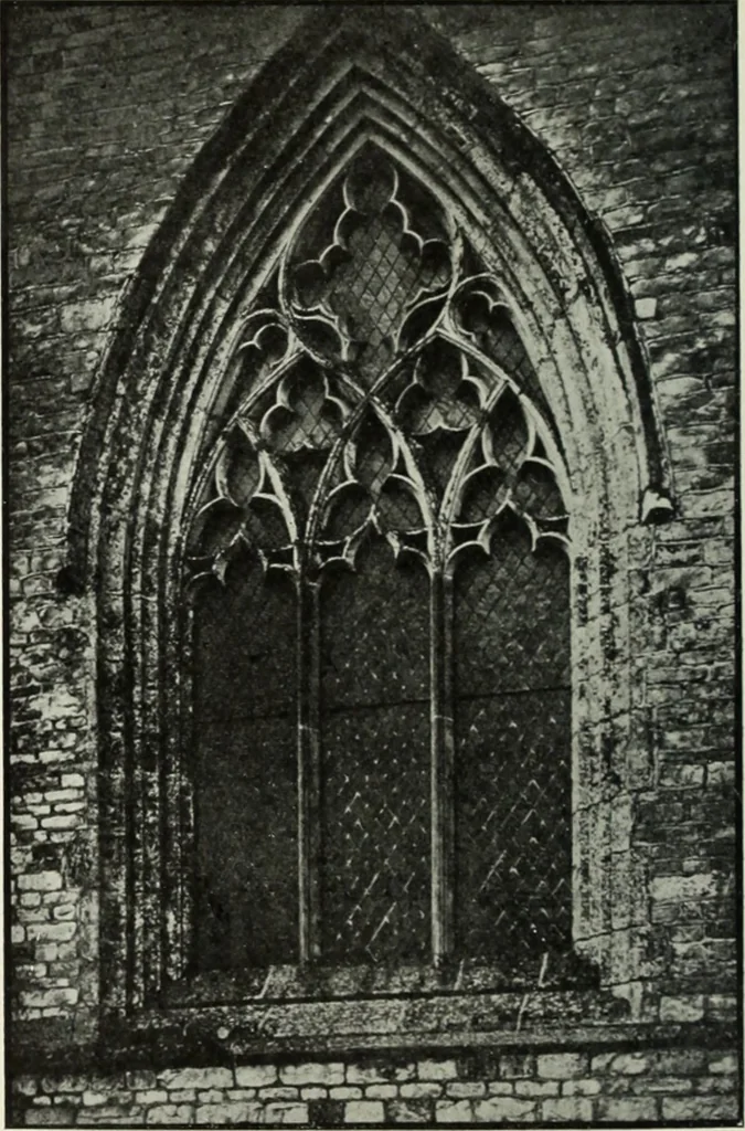 An illustration from An introduction to English church architecture : from the eleventh to the sixteenth century, 1913, leaf 133