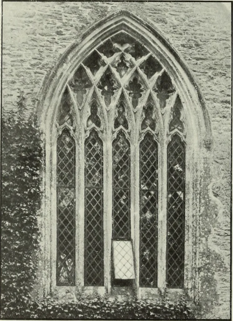 An illustration from An introduction to English church architecture : from the eleventh to the sixteenth century, 1913, leaf 135