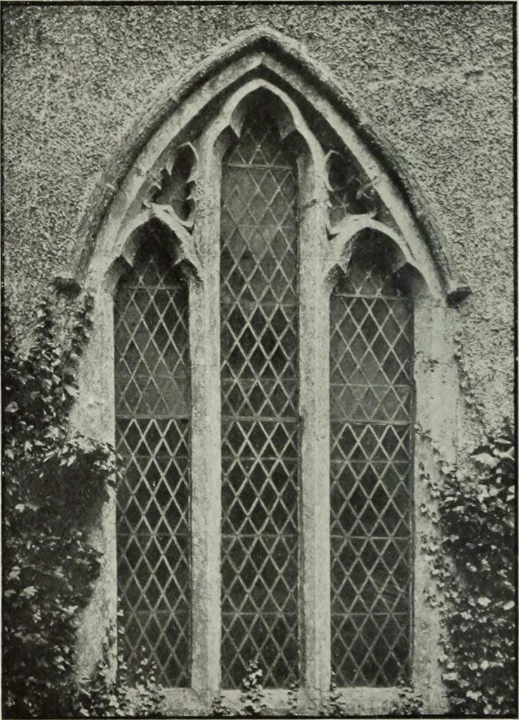 An illustration from An introduction to English church architecture : from the eleventh to the sixteenth century, 1913, leaf 135