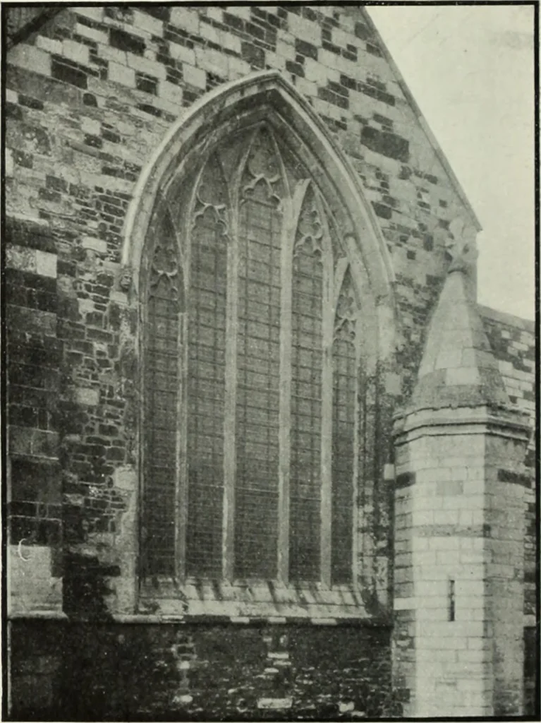 An illustration from An introduction to English church architecture : from the eleventh to the sixteenth century, 1913, leaf 139