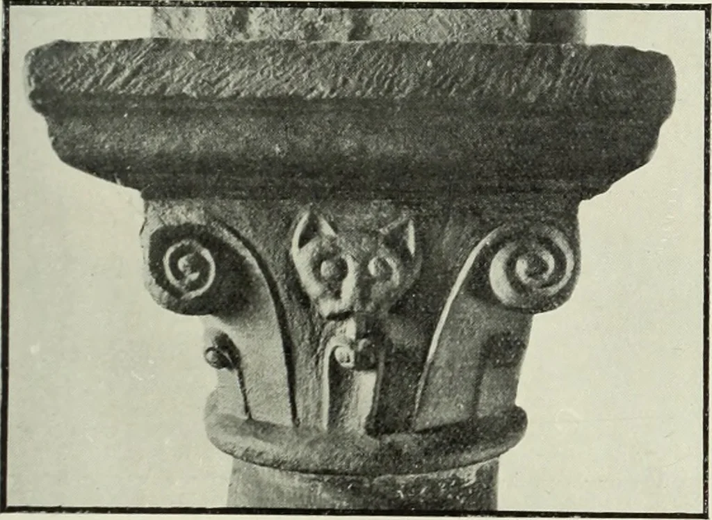 An illustration from An introduction to English church architecture : from the eleventh to the sixteenth century, 1913, leaf 14