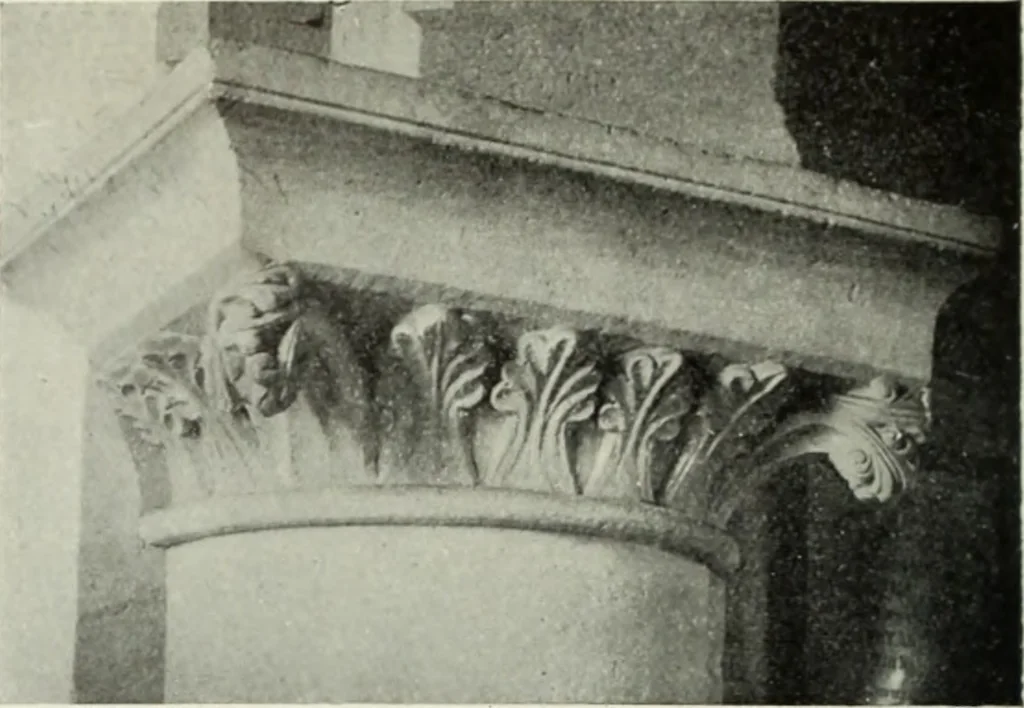 An illustration from An introduction to English church architecture : from the eleventh to the sixteenth century, 1913, leaf 15