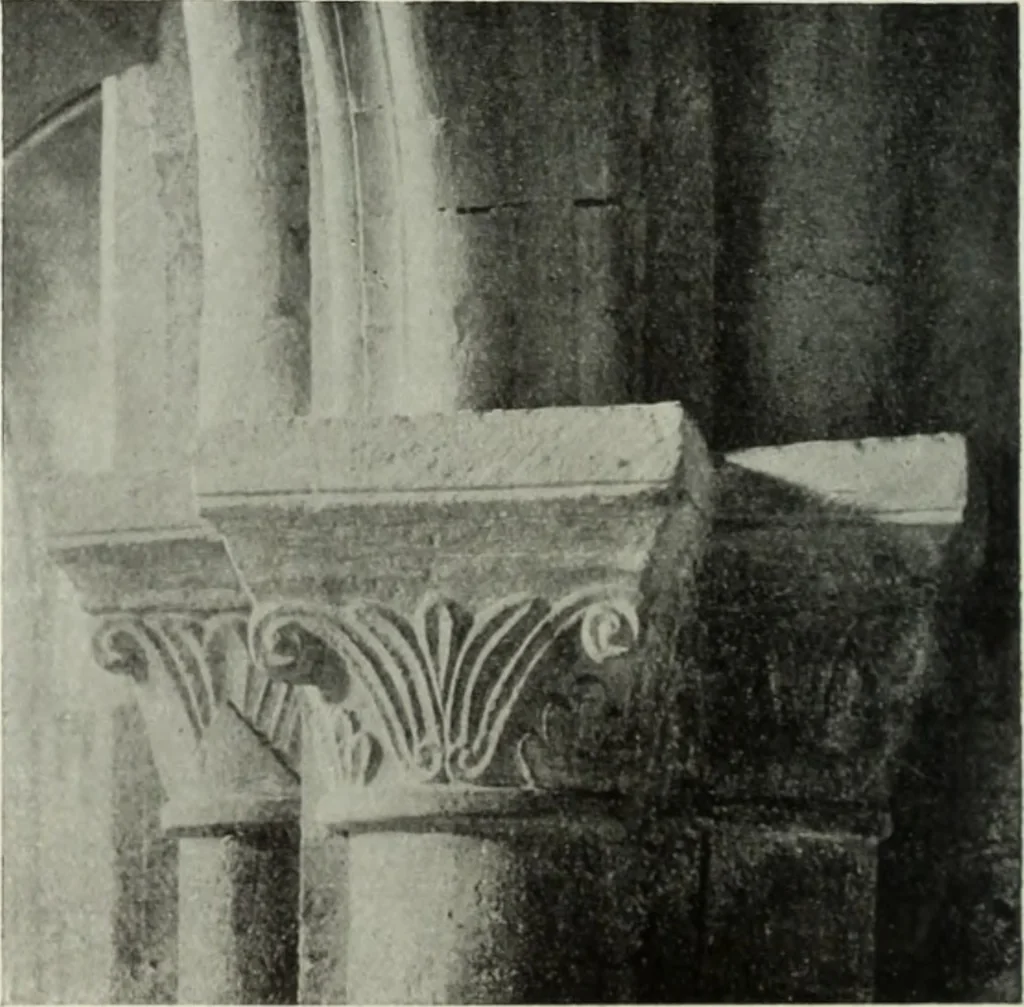 An illustration from An introduction to English church architecture : from the eleventh to the sixteenth century, 1913, leaf 15