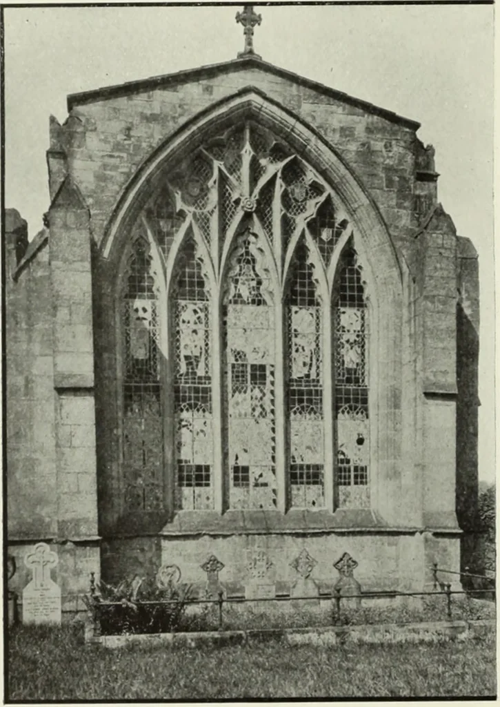 An illustration from An introduction to English church architecture : from the eleventh to the sixteenth century, 1913, leaf 151