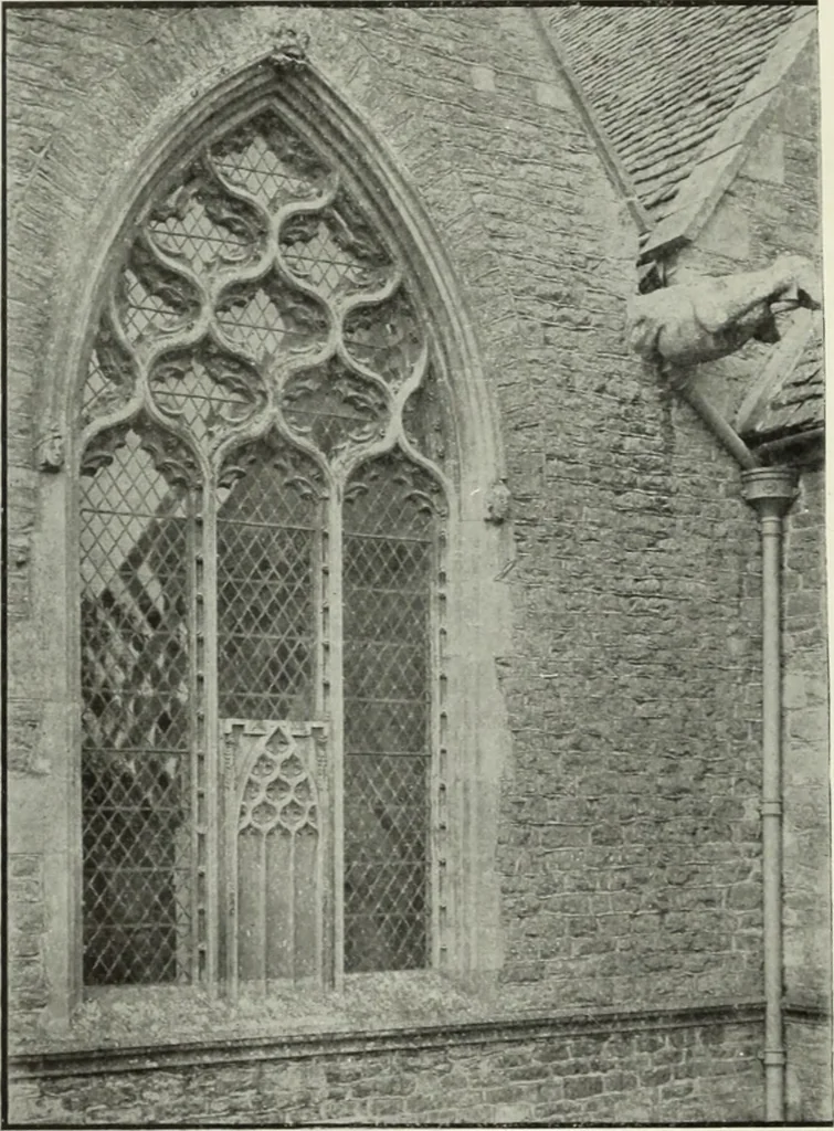 An illustration from An introduction to English church architecture : from the eleventh to the sixteenth century, 1913, leaf 153