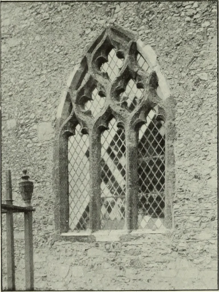 An illustration from An introduction to English church architecture : from the eleventh to the sixteenth century, 1913, leaf 155