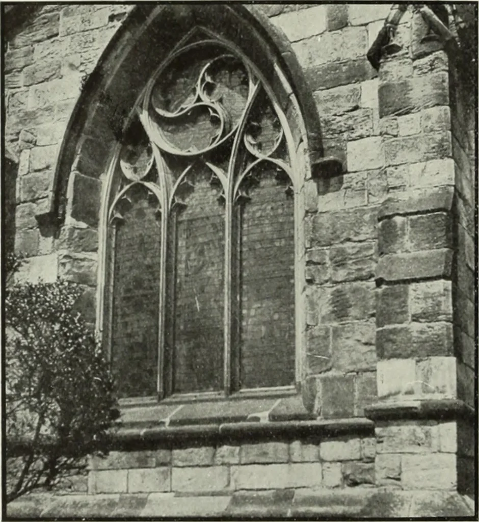 An illustration from An introduction to English church architecture : from the eleventh to the sixteenth century, 1913, leaf 159