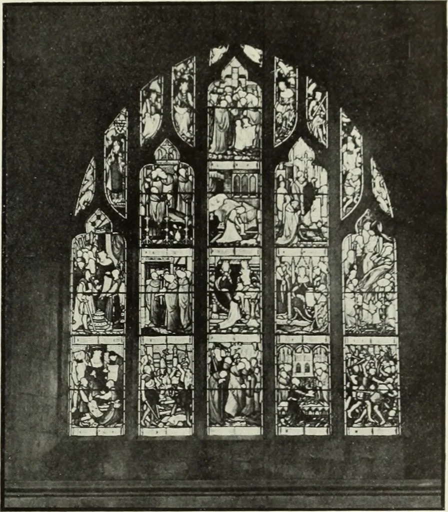 An illustration from An introduction to English church architecture : from the eleventh to the sixteenth century, 1913, leaf 160