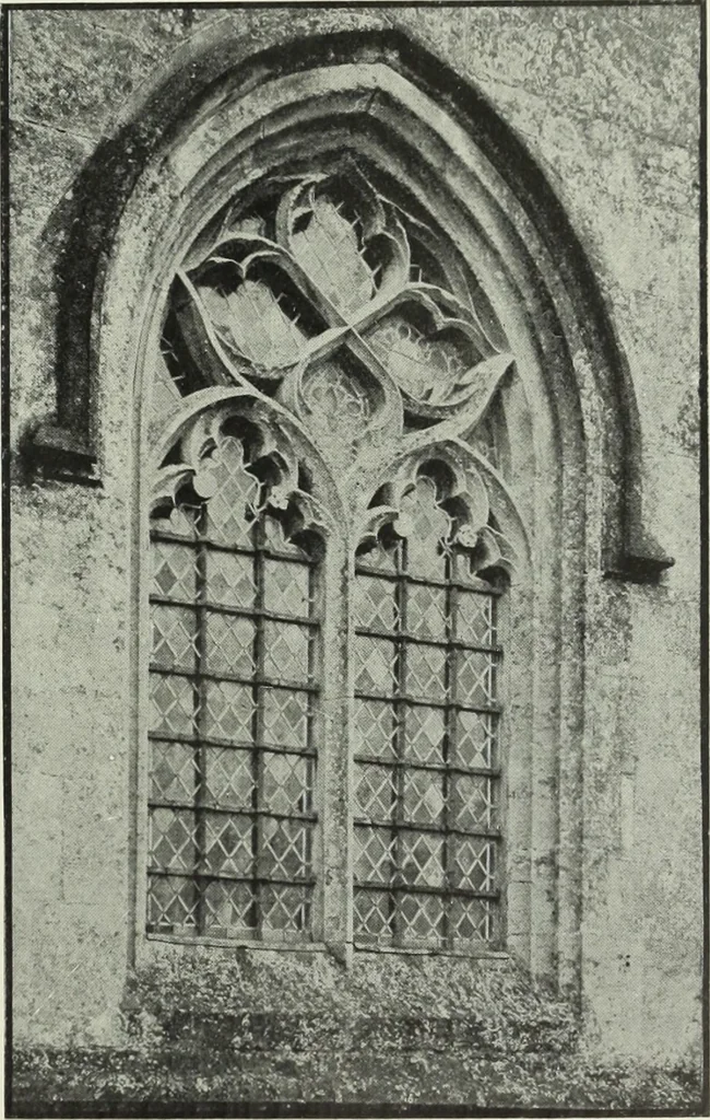 An illustration from An introduction to English church architecture : from the eleventh to the sixteenth century, 1913, leaf 166