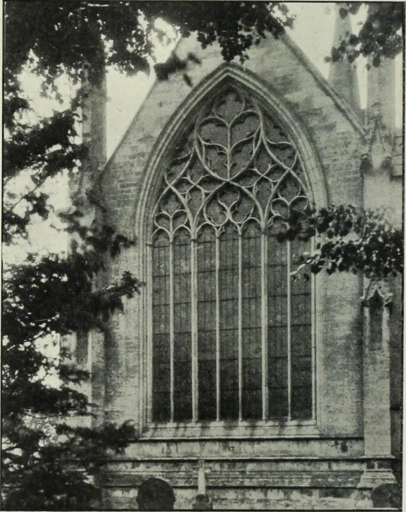 An illustration from An introduction to English church architecture : from the eleventh to the sixteenth century, 1913, leaf 167