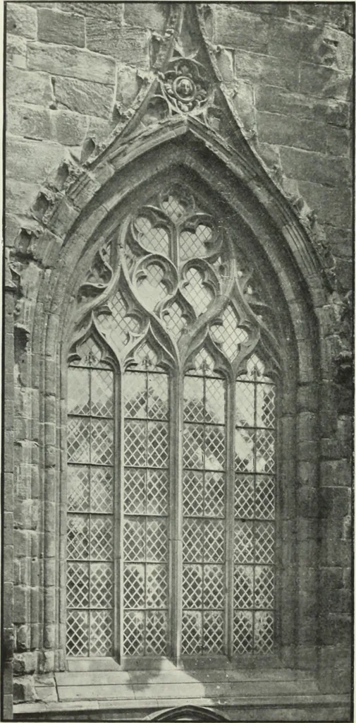 An illustration from An introduction to English church architecture : from the eleventh to the sixteenth century, 1913, leaf 169