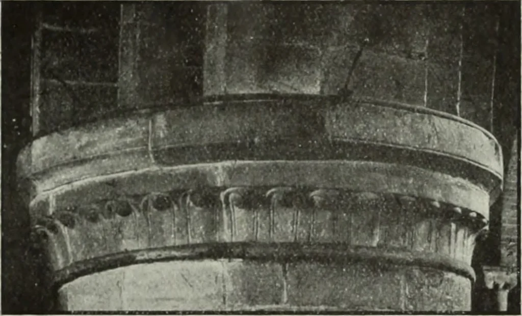 An illustration from An introduction to English church architecture : from the eleventh to the sixteenth century, 1913, leaf 17