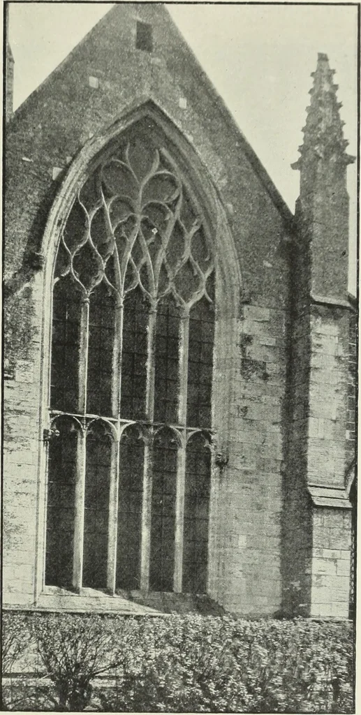 An illustration from An introduction to English church architecture : from the eleventh to the sixteenth century, 1913, leaf 170