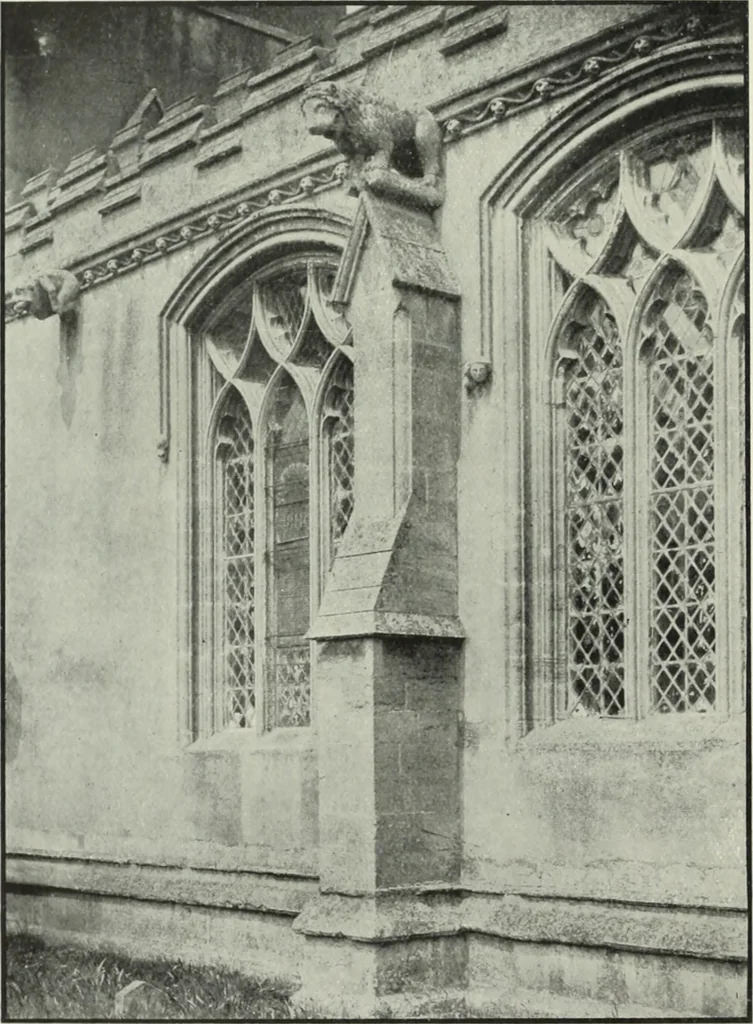 An illustration from An introduction to English church architecture : from the eleventh to the sixteenth century, 1913, leaf 171