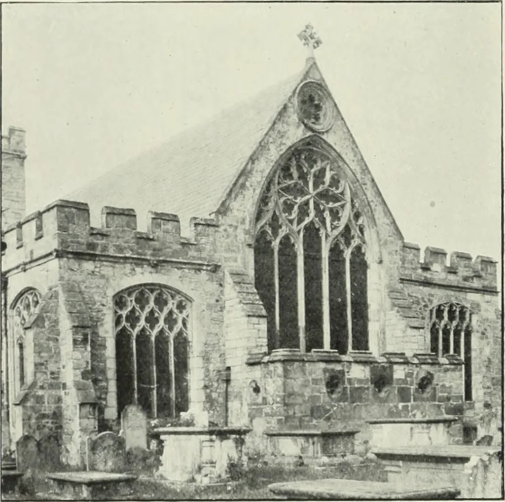 An illustration from An introduction to English church architecture : from the eleventh to the sixteenth century, 1913, leaf 175