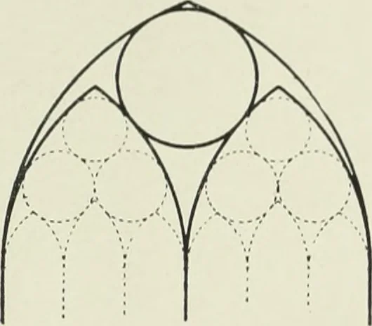 An illustration from An introduction to English church architecture : from the eleventh to the sixteenth century, 1913, leaf 176