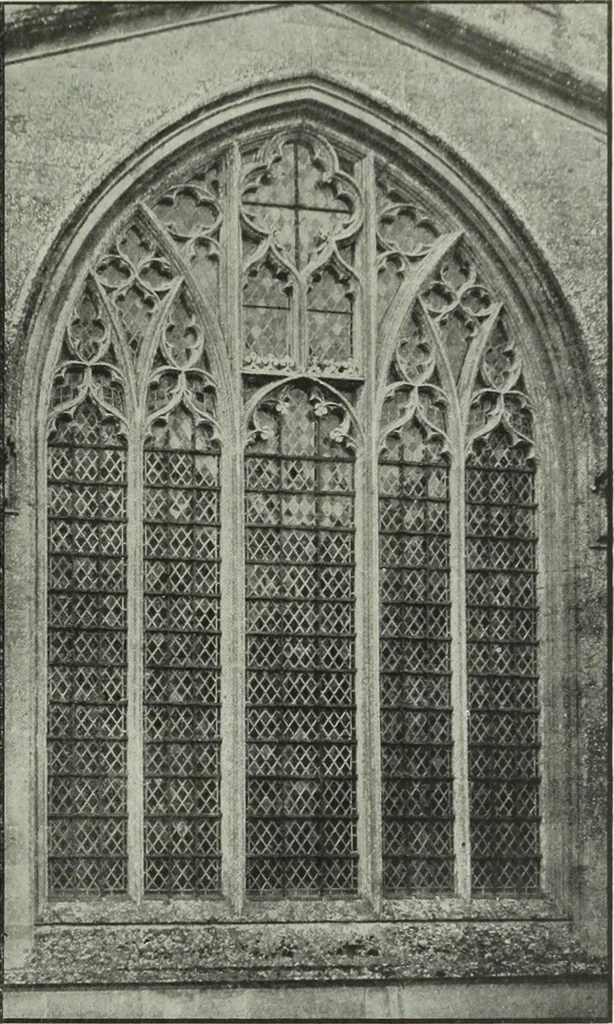An illustration from An introduction to English church architecture : from the eleventh to the sixteenth century, 1913, leaf 178