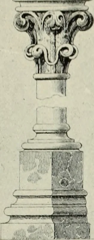 An illustration from An introduction to English church architecture : from the eleventh to the sixteenth century, 1913, leaf 18
