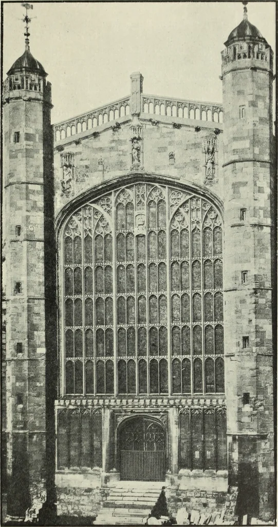 An illustration from An introduction to English church architecture : from the eleventh to the sixteenth century, 1913, leaf 180