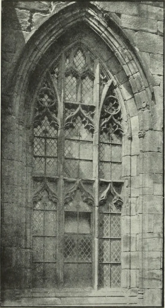 An illustration from An introduction to English church architecture : from the eleventh to the sixteenth century, 1913, leaf 181