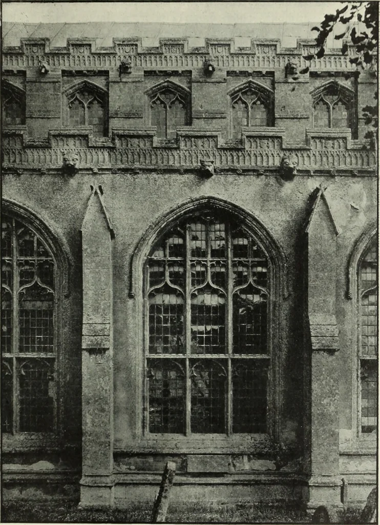 An illustration from An introduction to English church architecture : from the eleventh to the sixteenth century, 1913, leaf 186