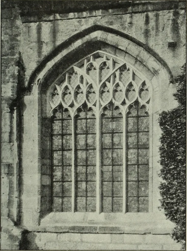 An illustration from An introduction to English church architecture : from the eleventh to the sixteenth century, 1913, leaf 188