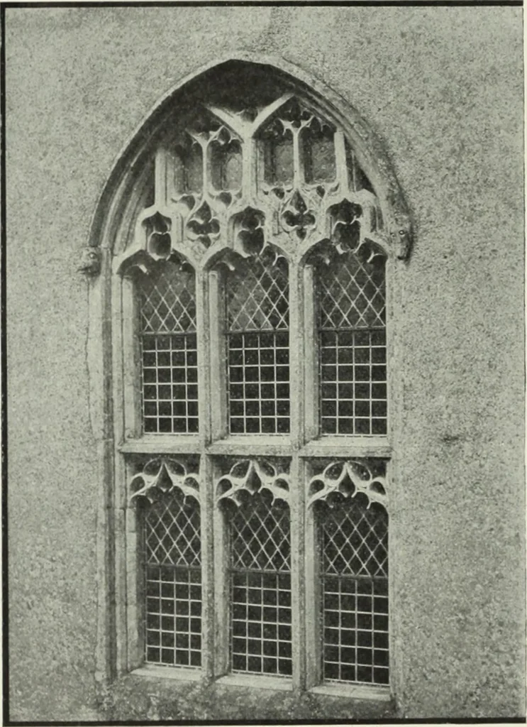An illustration from An introduction to English church architecture : from the eleventh to the sixteenth century, 1913, leaf 189