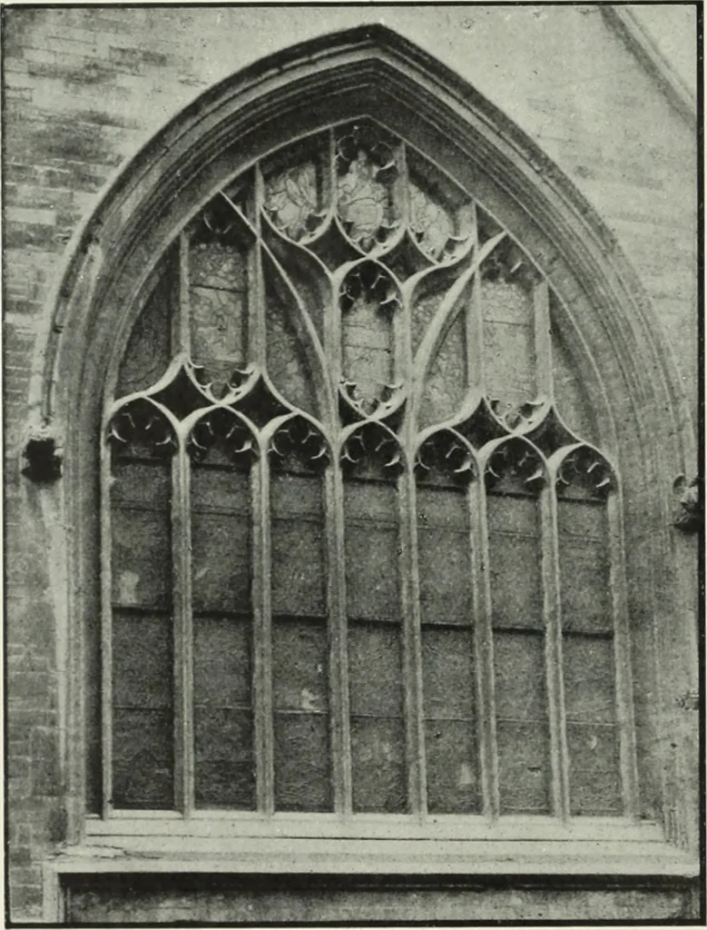 An illustration from An introduction to English church architecture : from the eleventh to the sixteenth century, 1913, leaf 191