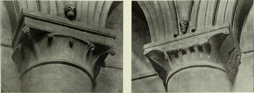 An illustration from An introduction to English church architecture : from the eleventh to the sixteenth century, 1913, leaf 20