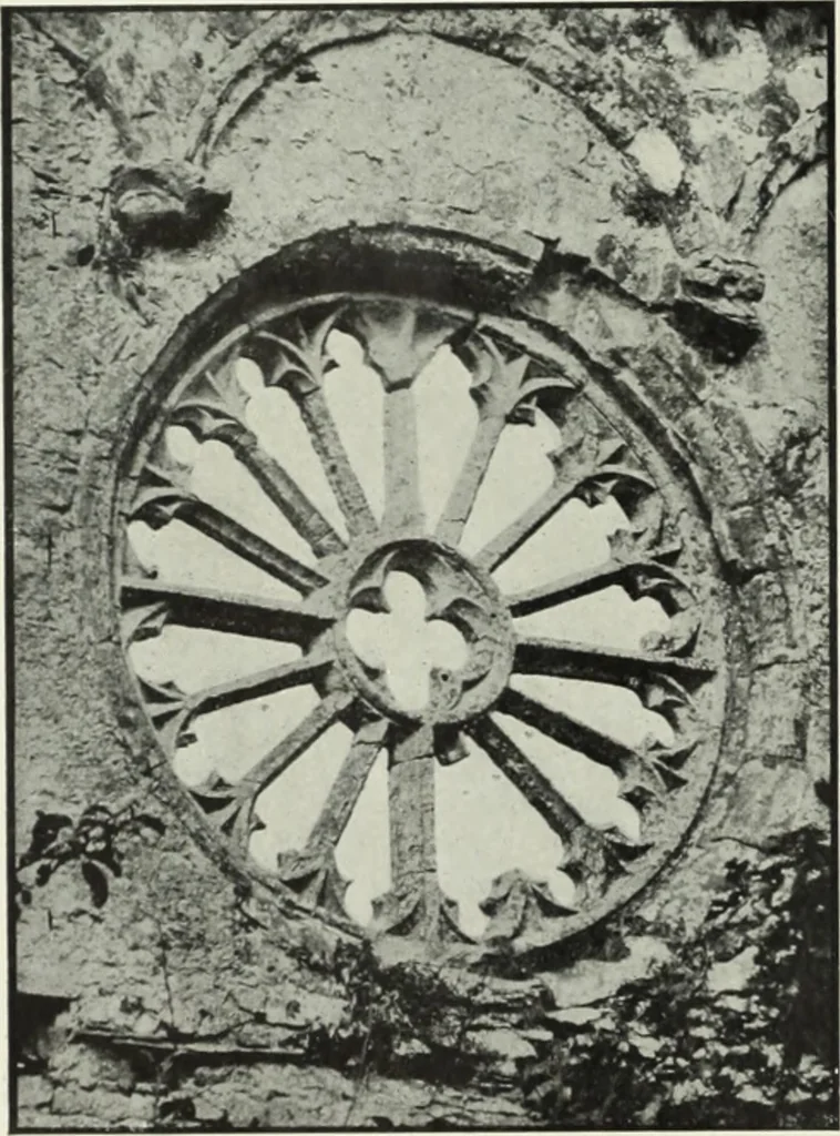 An illustration from An introduction to English church architecture : from the eleventh to the sixteenth century, 1913, leaf 201