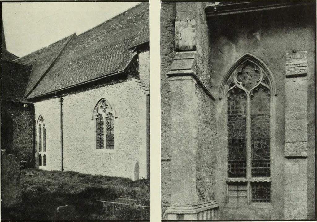 An illustration from An introduction to English church architecture : from the eleventh to the sixteenth century, 1913, leaf 212