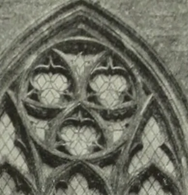 An illustration from An introduction to English church architecture : from the eleventh to the sixteenth century, 1913, leaf 220