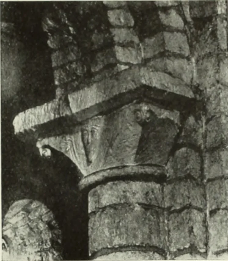 An illustration from An introduction to English church architecture : from the eleventh to the sixteenth century, 1913, leaf 23