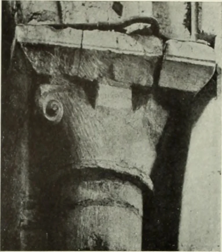 An illustration from An introduction to English church architecture : from the eleventh to the sixteenth century, 1913, leaf 23