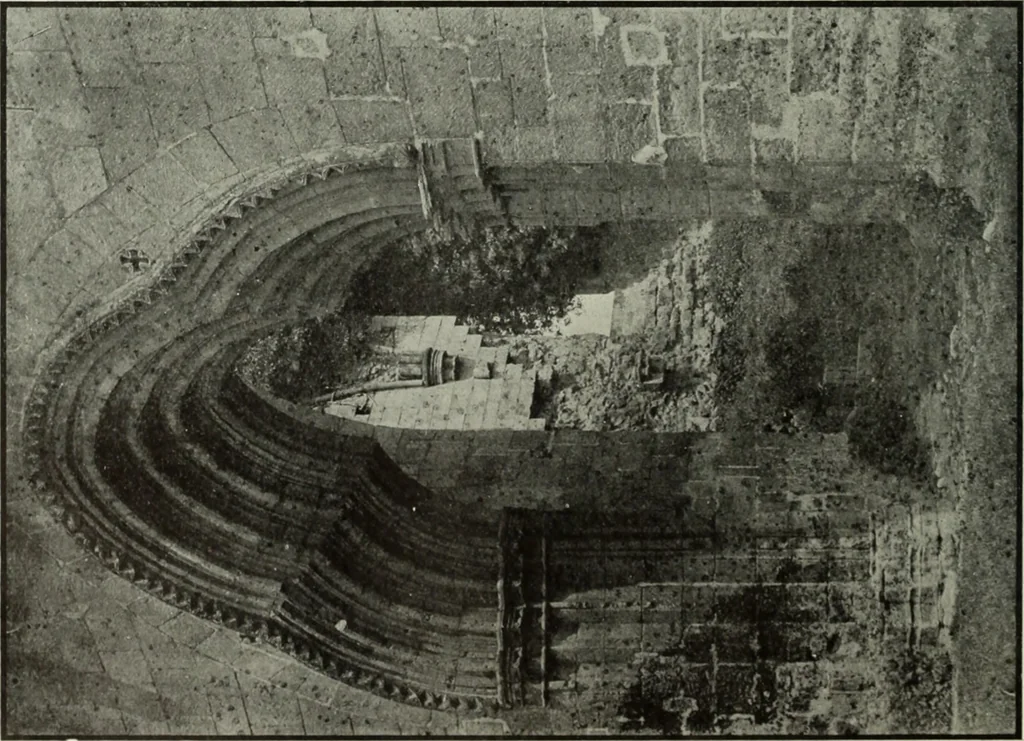 An illustration from An introduction to English church architecture : from the eleventh to the sixteenth century, 1913, leaf 235