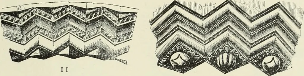 An illustration from An introduction to English church architecture : from the eleventh to the sixteenth century, 1913, leaf 244