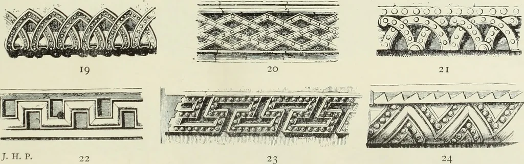 An illustration from An introduction to English church architecture : from the eleventh to the sixteenth century, 1913, leaf 244
