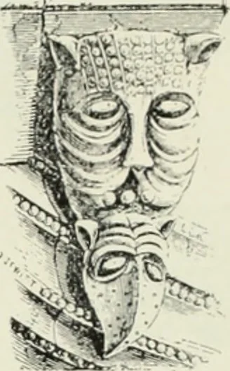An illustration from An introduction to English church architecture : from the eleventh to the sixteenth century, 1913, leaf 245