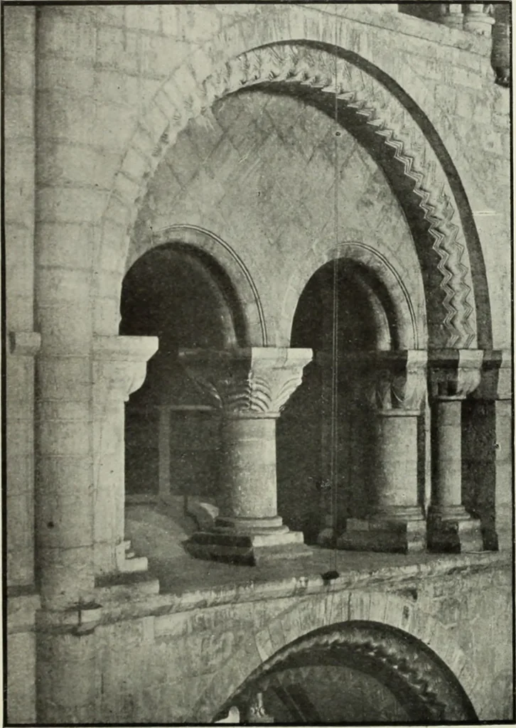 An illustration from An introduction to English church architecture : from the eleventh to the sixteenth century, 1913, leaf 261