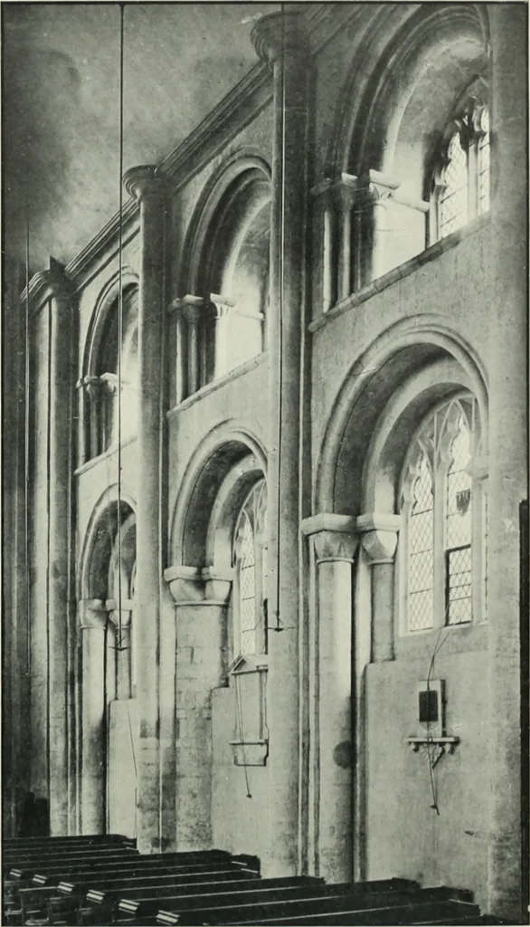 An illustration from An introduction to English church architecture : from the eleventh to the sixteenth century, 1913, leaf 263