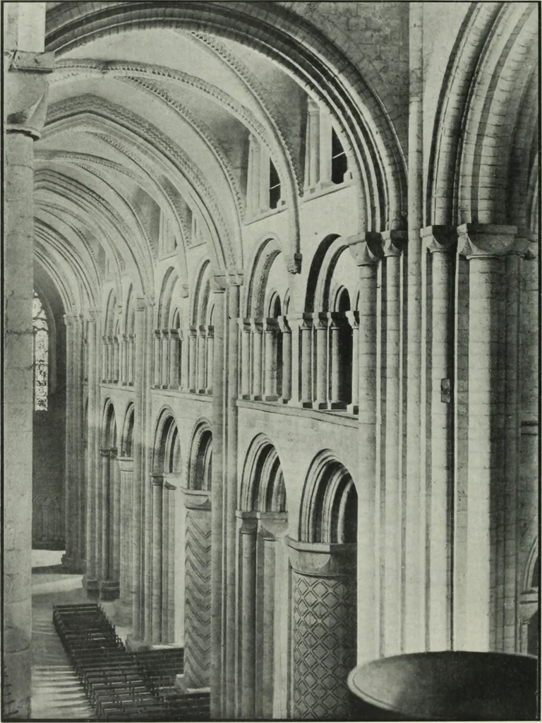 An illustration from An introduction to English church architecture : from the eleventh to the sixteenth century, 1913, leaf 271