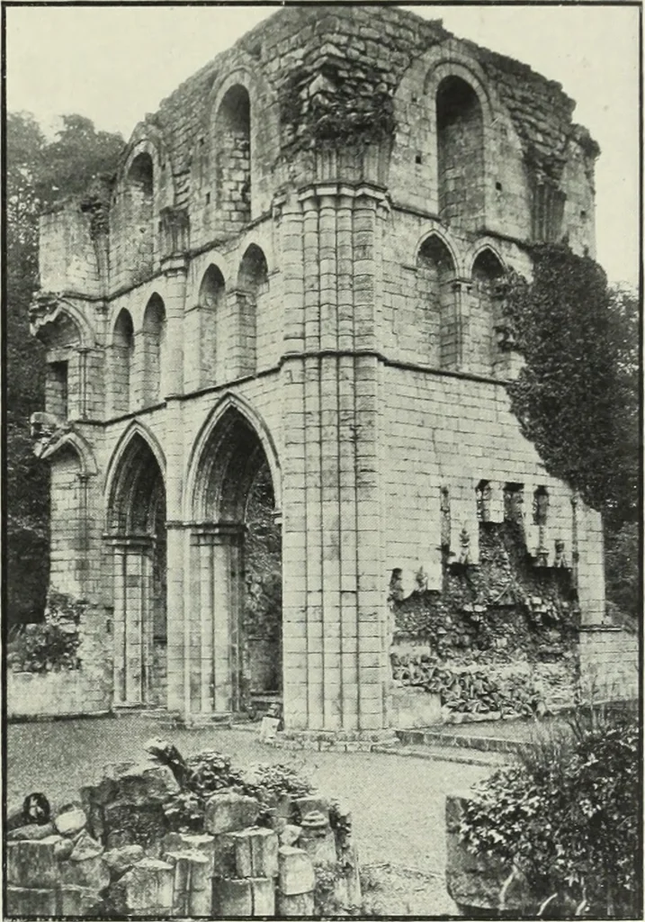 An illustration from An introduction to English church architecture : from the eleventh to the sixteenth century, 1913, leaf 272