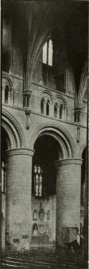 An illustration from An introduction to English church architecture : from the eleventh to the sixteenth century, 1913, leaf 283