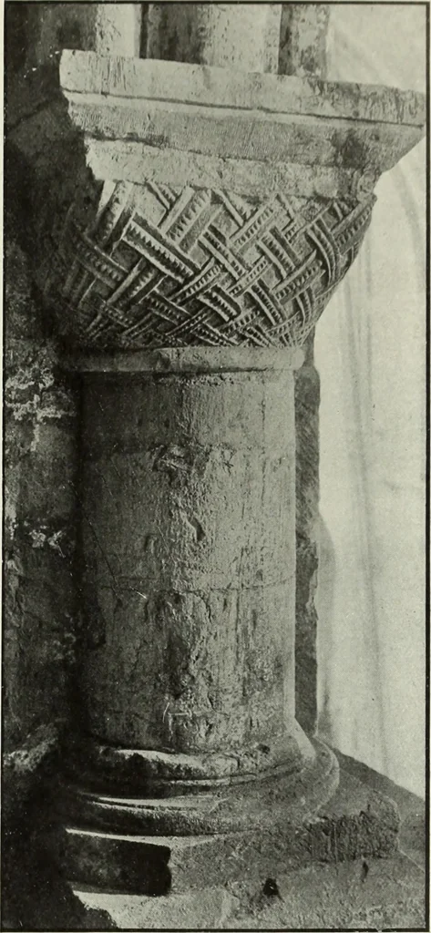 An illustration from An introduction to English church architecture : from the eleventh to the sixteenth century, 1913, leaf 30