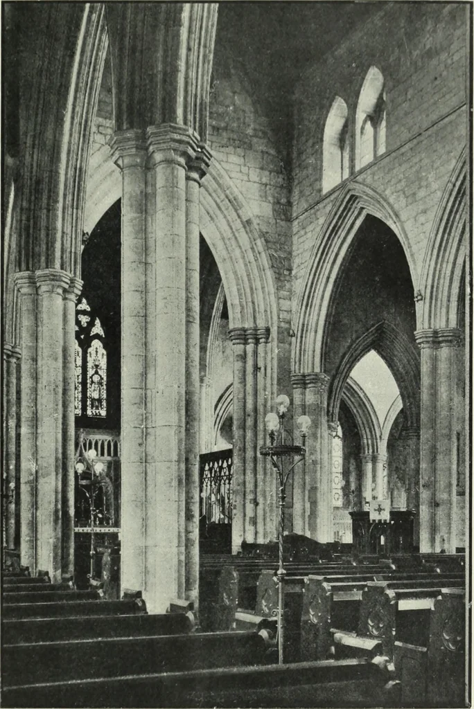 An illustration from An introduction to English church architecture : from the eleventh to the sixteenth century, 1913, leaf 306