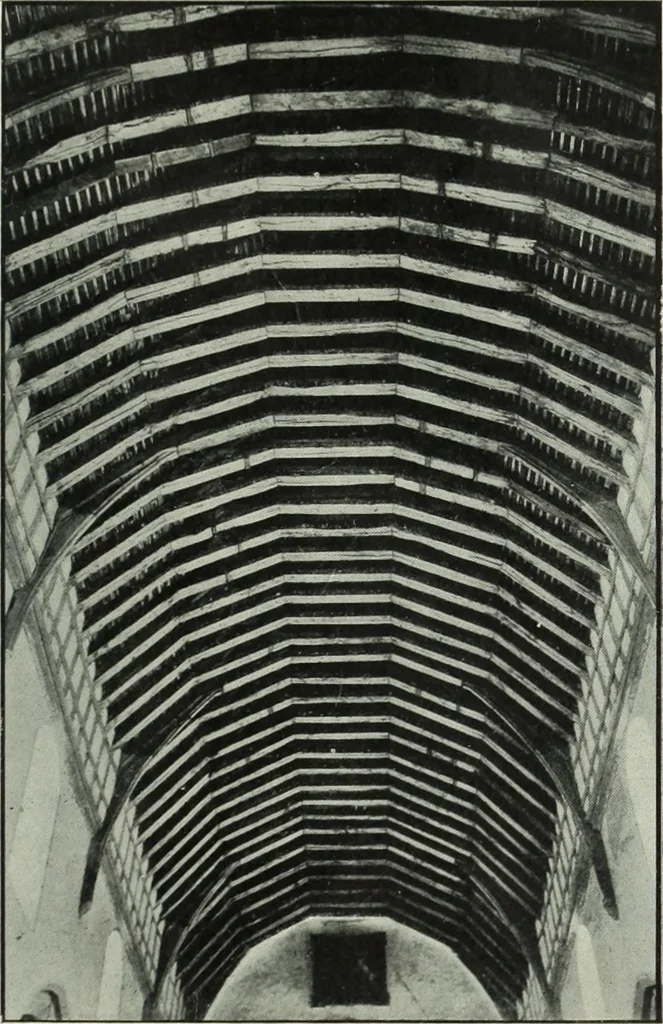 An illustration from An introduction to English church architecture : from the eleventh to the sixteenth century, 1913, leaf 318