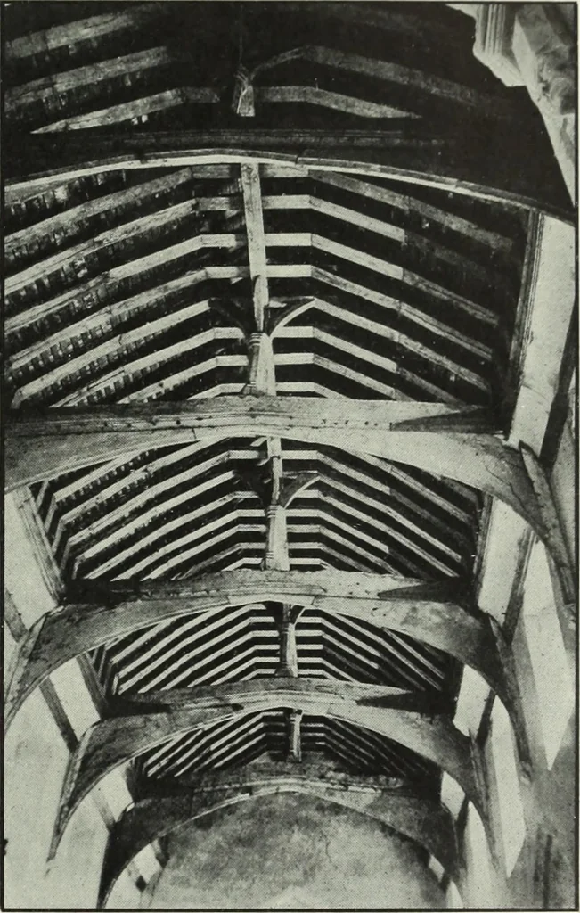 An illustration from An introduction to English church architecture : from the eleventh to the sixteenth century, 1913, leaf 318