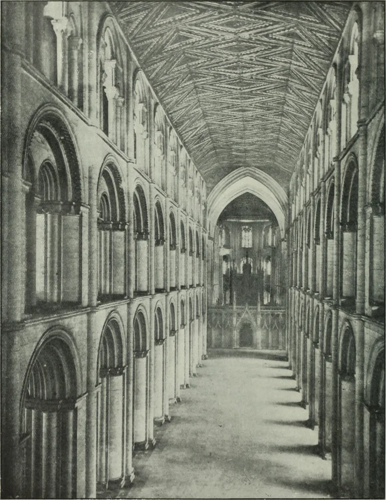 An illustration from An introduction to English church architecture : from the eleventh to the sixteenth century, 1913, leaf 319