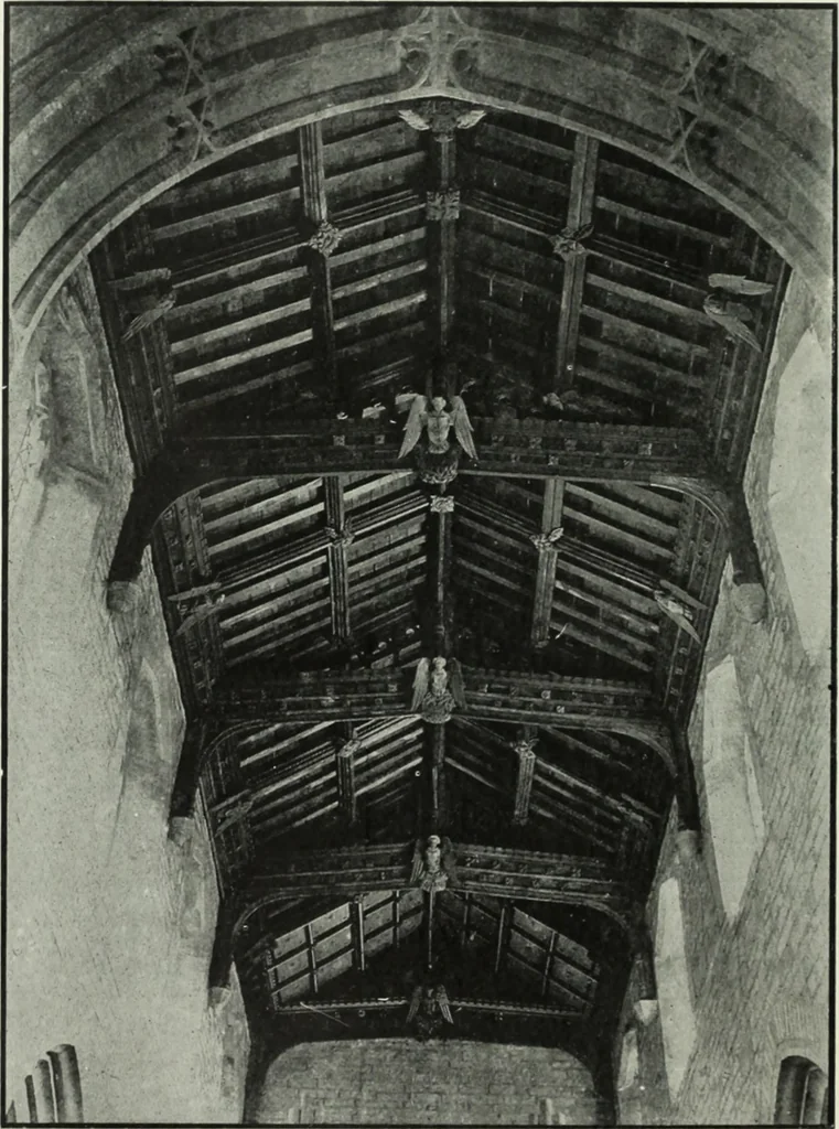 An illustration from An introduction to English church architecture : from the eleventh to the sixteenth century, 1913, leaf 325